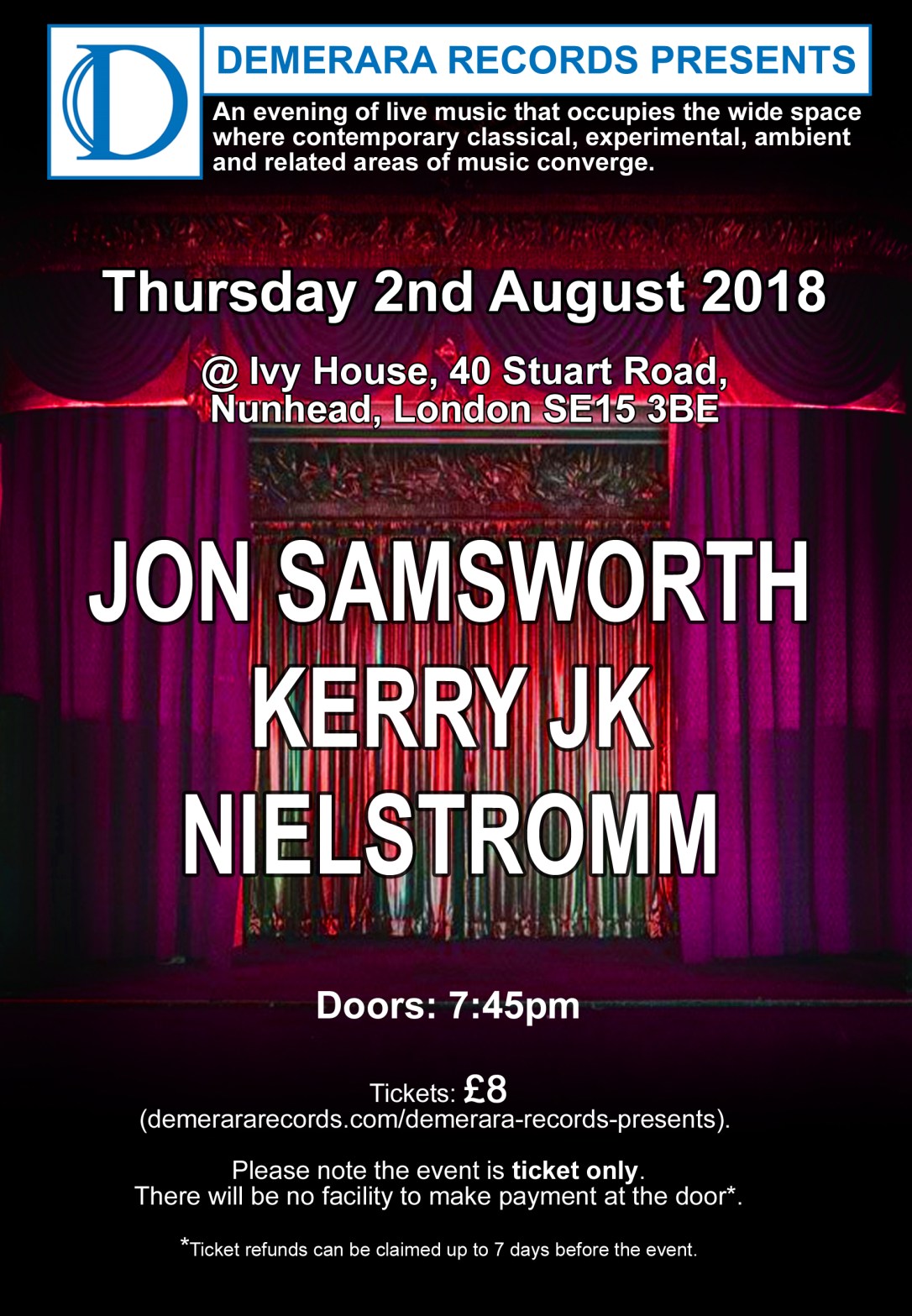 Demerara records Poster