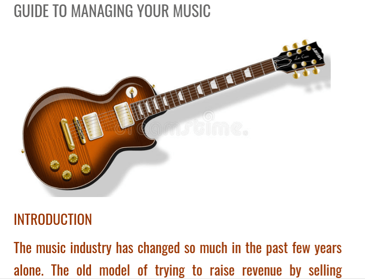 Demerara Records Guide to Managing Your Career Screenshot